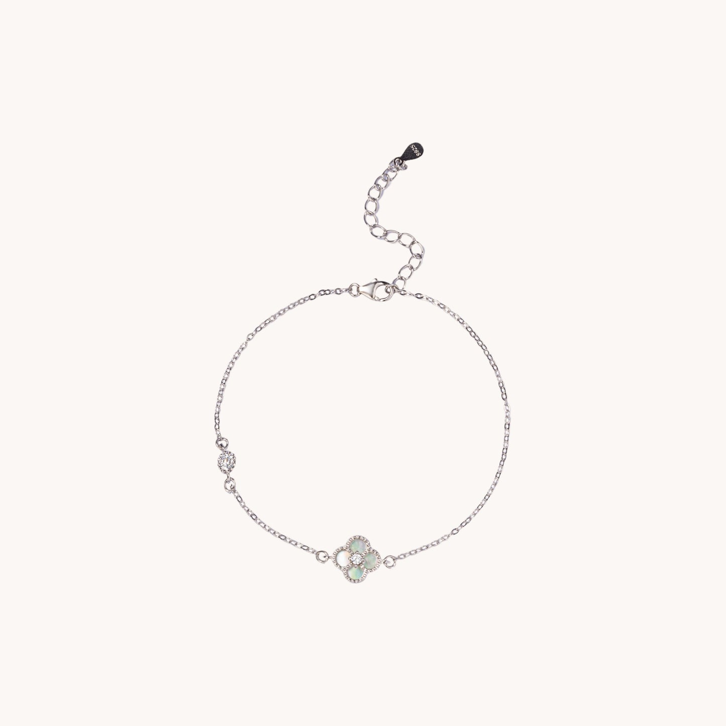 White Clover Bracelet