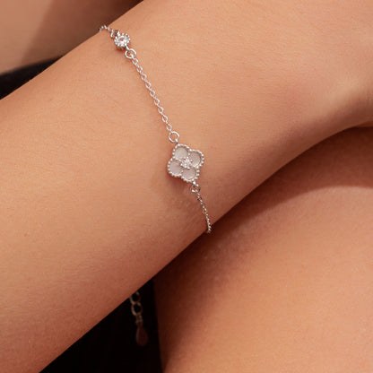 White Clover Bracelet