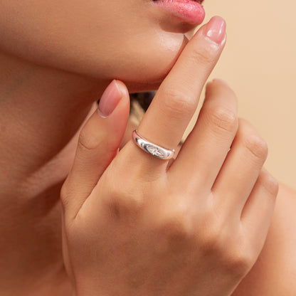 Starburst Open Ring