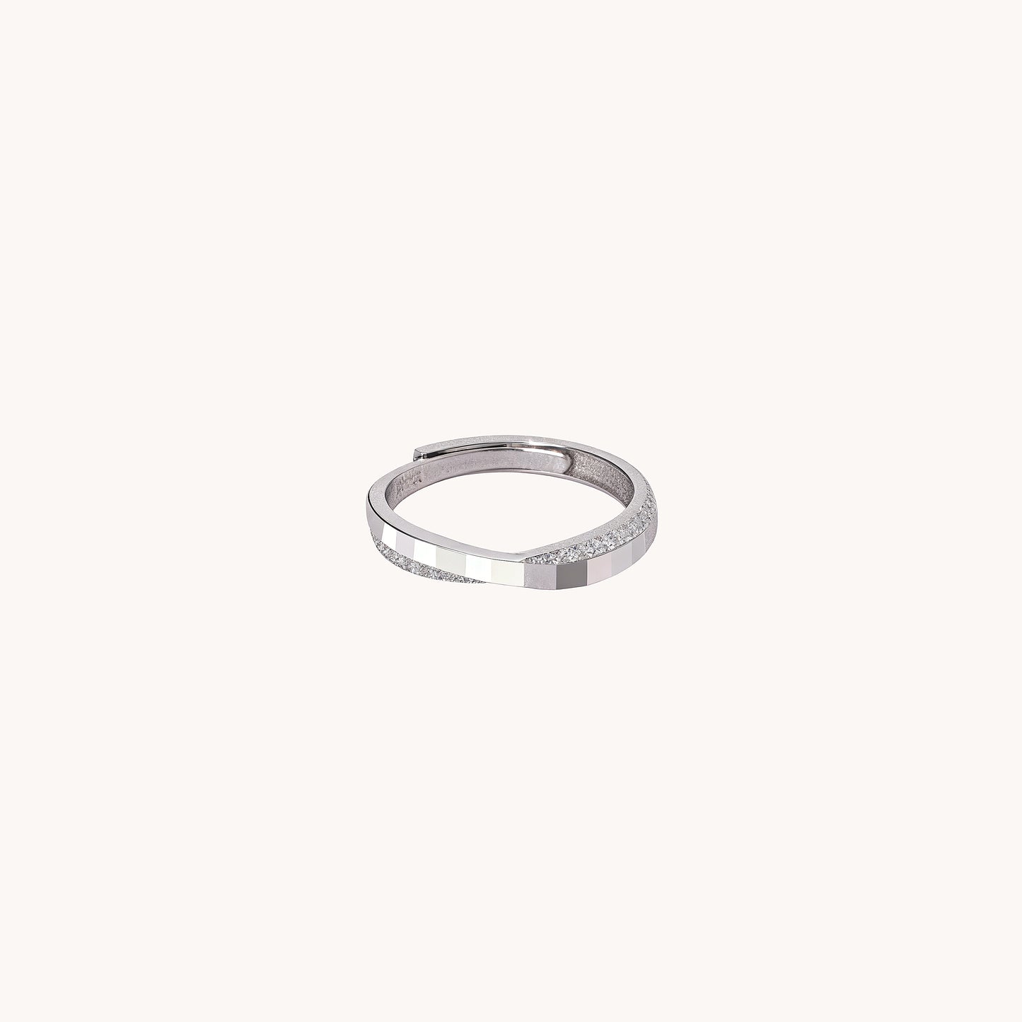 Crossover Band Ring